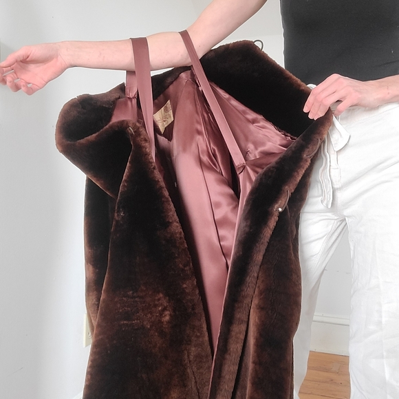 RARE VINTAGE - Faux fur coat - Picture 9 of 16